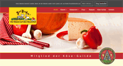 Desktop Screenshot of juleskaesekiste.de