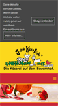 Mobile Screenshot of juleskaesekiste.de